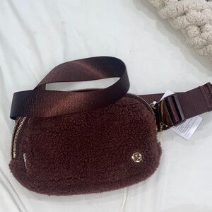 Brand new lululemon fleece belt bag